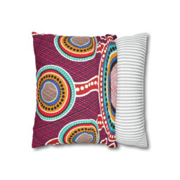 Faux Suede Square Pillow Case