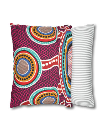 Faux Suede Square Pillow Case