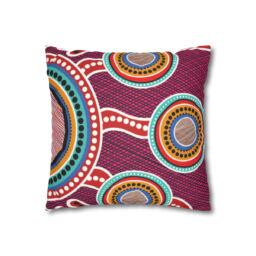 Faux Suede Square Pillow Case