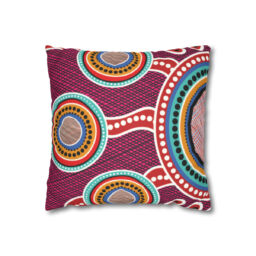 Faux Suede Square Pillow Case