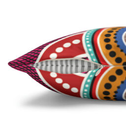 Faux Suede Square Pillow Case