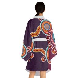 DDesigns Long Sleeve Bath Robe