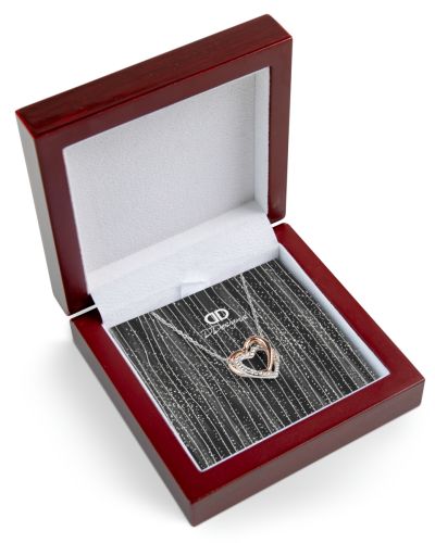 Twin Hearts Necklace