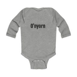 Infant Long Sleeve Bodysuit
