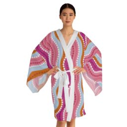 Long Sleeve Kimono Robe