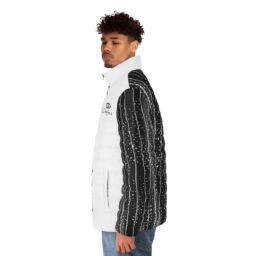 DDesign Night Rain Men’s Puffer Jacket (AOP)