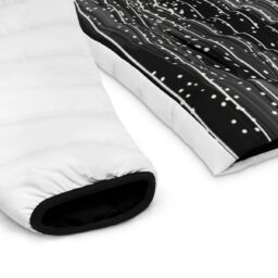 DDesign Night Rain Men’s Puffer Jacket (AOP)