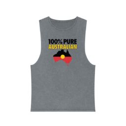 Unisex Stonewash Tank Top