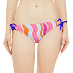 Strappy Bikini Set (AOP)