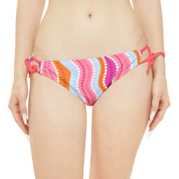 Strappy Bikini Set (AOP)