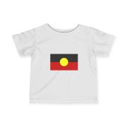 Aboriginal Flag Infant Tee – Cute Baby Shirt for Cultural Celebrations