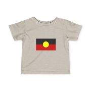 Aboriginal Flag Infant Tee – Cute Baby Shirt for Cultural Celebrations