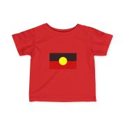 Aboriginal Flag Infant Tee – Cute Baby Shirt for Cultural Celebrations
