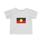 Aboriginal Flag Infant Tee – Cute Baby Shirt for Cultural Celebrations