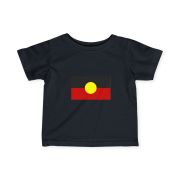 Aboriginal Flag Infant Tee – Cute Baby Shirt for Cultural Celebrations