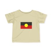 Aboriginal Flag Infant Tee – Cute Baby Shirt for Cultural Celebrations