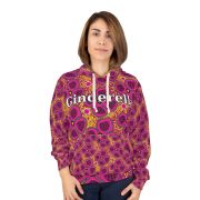 Copy of Colorful Cinderella Hoodie | Unisex Pullover, Floral Print, Cozy Fashion, Gift for Her, Magical Style, Every Day Wear