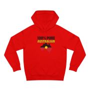 100% Pure Australian Hoodie – Unisex Sweatshirt for Casual Wear, Aussie Pride, Gift for Travelers, Summer BBQ, Comfortable Fashion