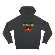 100% Pure Australian Hoodie – Unisex Sweatshirt for Casual Wear, Aussie Pride, Gift for Travelers, Summer BBQ, Comfortable Fashion