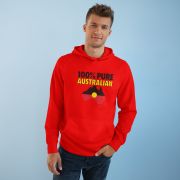 100% Pure Australian Hoodie – Unisex Sweatshirt for Casual Wear, Aussie Pride, Gift for Travelers, Summer BBQ, Comfortable Fashion