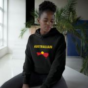 100% Pure Australian Hoodie – Unisex Sweatshirt for Casual Wear, Aussie Pride, Gift for Travelers, Summer BBQ, Comfortable Fashion