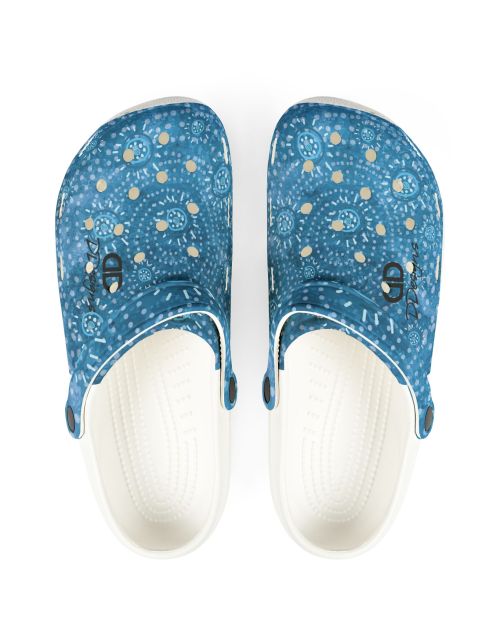 Stylish EVA Foam Clogs with AOP Design – Comfortable, Lightweight Footwear for Casual Outings & Summer Fun