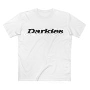 Darkies Graphic Tee — Vintage Script Logo T-Shirt