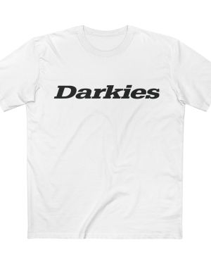 Darkies Graphic Tee — Vintage Script Logo T-Shirt