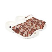 EVA Clogs with Aboriginal Dot Art Pattern — Unisex Foam Slip-On Shoes