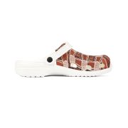 EVA Clogs with Aboriginal Dot Art Pattern — Unisex Foam Slip-On Shoes