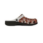 EVA Clogs with Aboriginal Dot Art Pattern — Unisex Foam Slip-On Shoes