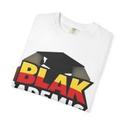 Blakademic Graduation T-Shirt — Black Excellence Graduation Cap & Book Design