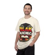 Blakademic Graduation T-Shirt — Black Excellence Graduation Cap & Book Design