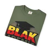 Blakademic Graduation T-Shirt — Black Excellence Graduation Cap & Book Design