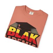 Blakademic Graduation T-Shirt — Black Excellence Graduation Cap & Book Design
