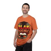 Blakademic Graduation T-Shirt — Black Excellence Graduation Cap & Book Design